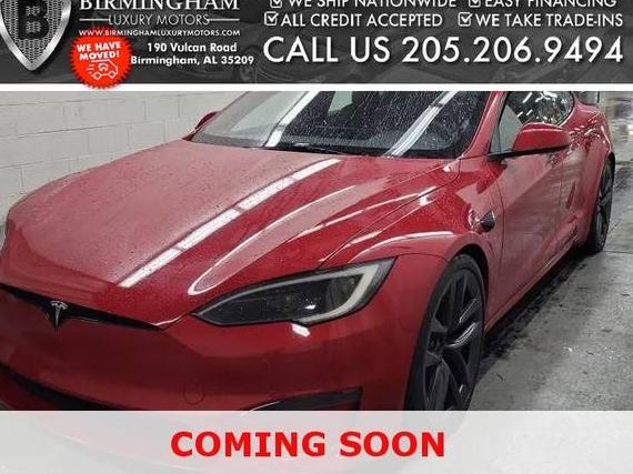 TESLA MODEL S 2022 5YJSA1E62NF476672 image